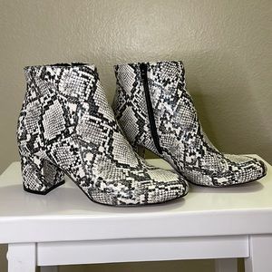 INC Crocodile Booties